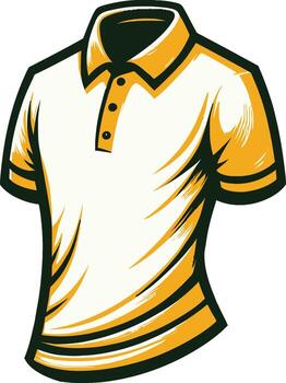 Playera tipo polo con diseño deportivo