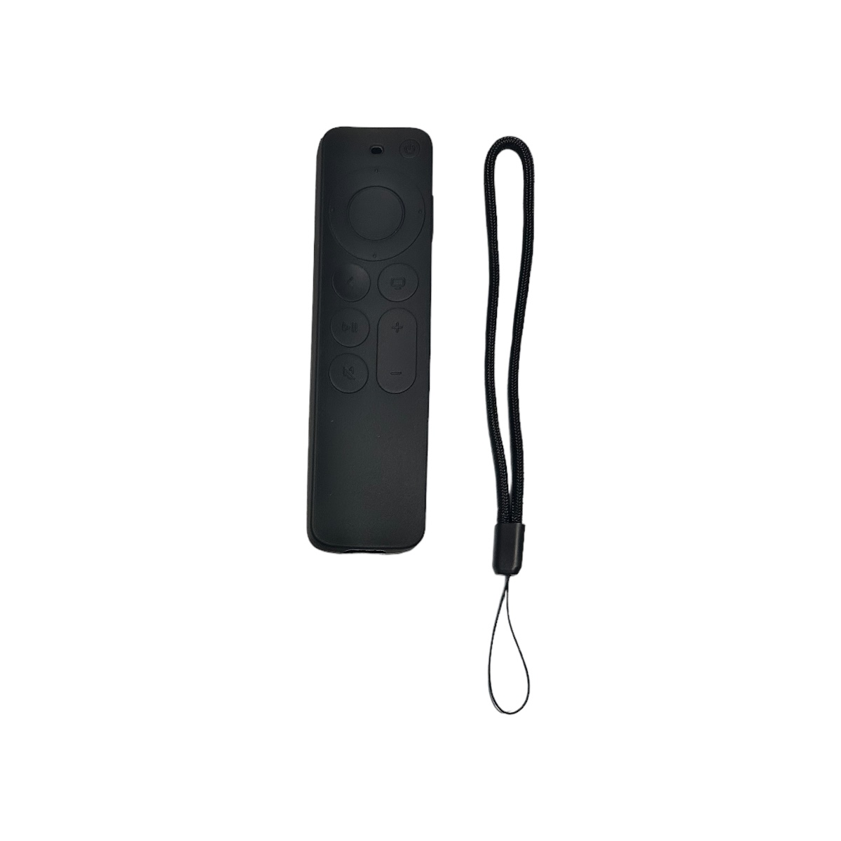 Funda cobertura total Para Apple TV Siri Remote 4k Negro