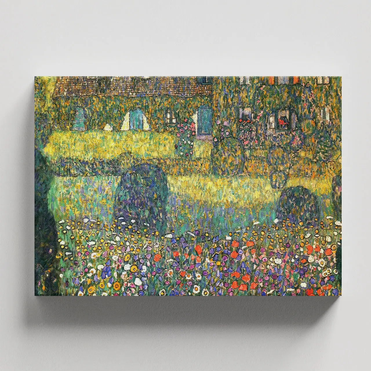 Cuadro Decorativo Casa del Guarda Bosques en Weissenbach Gustav Klimt 90 X 60