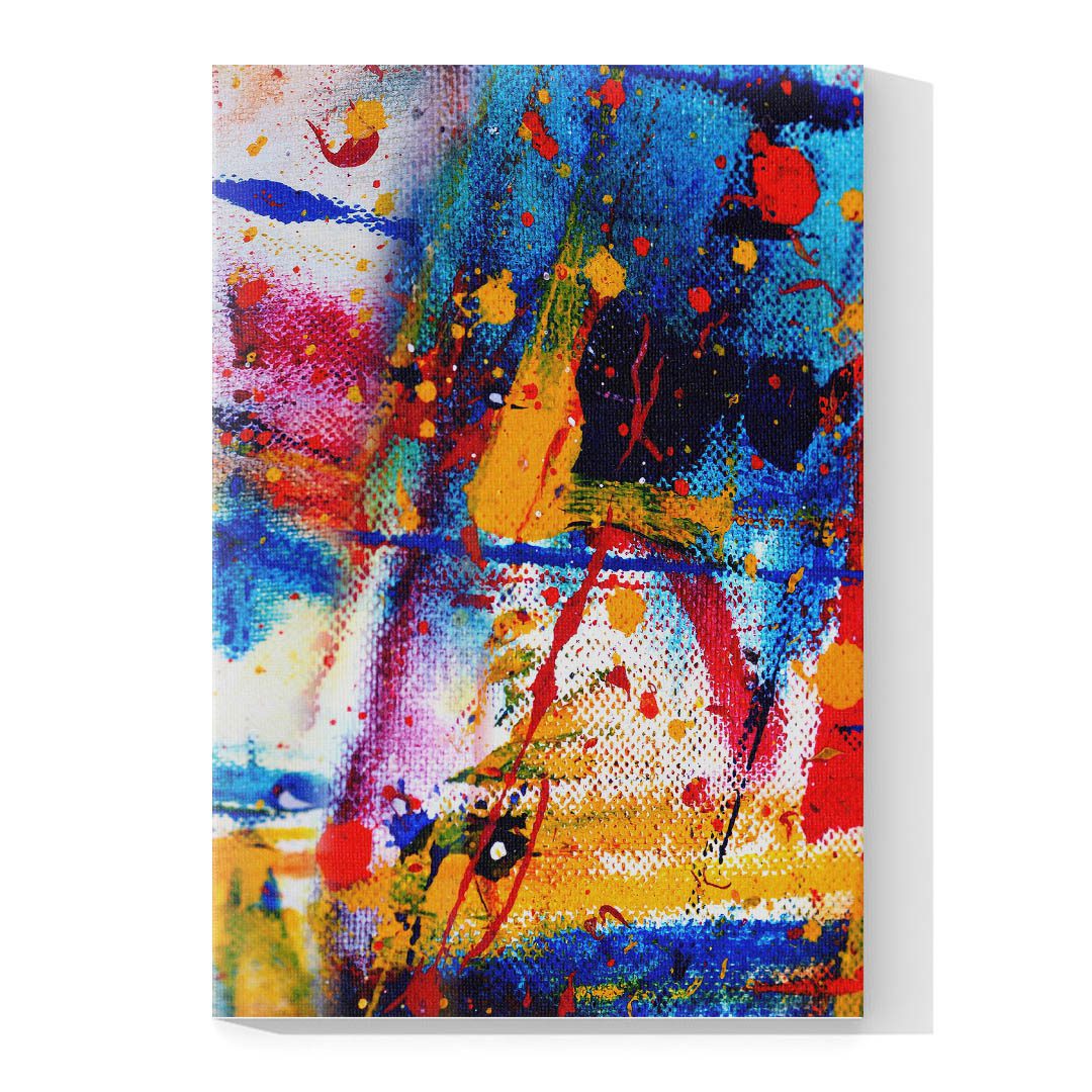 Cuadro Decorativo Abstracto Estilo Oleo #14V 60 X 40