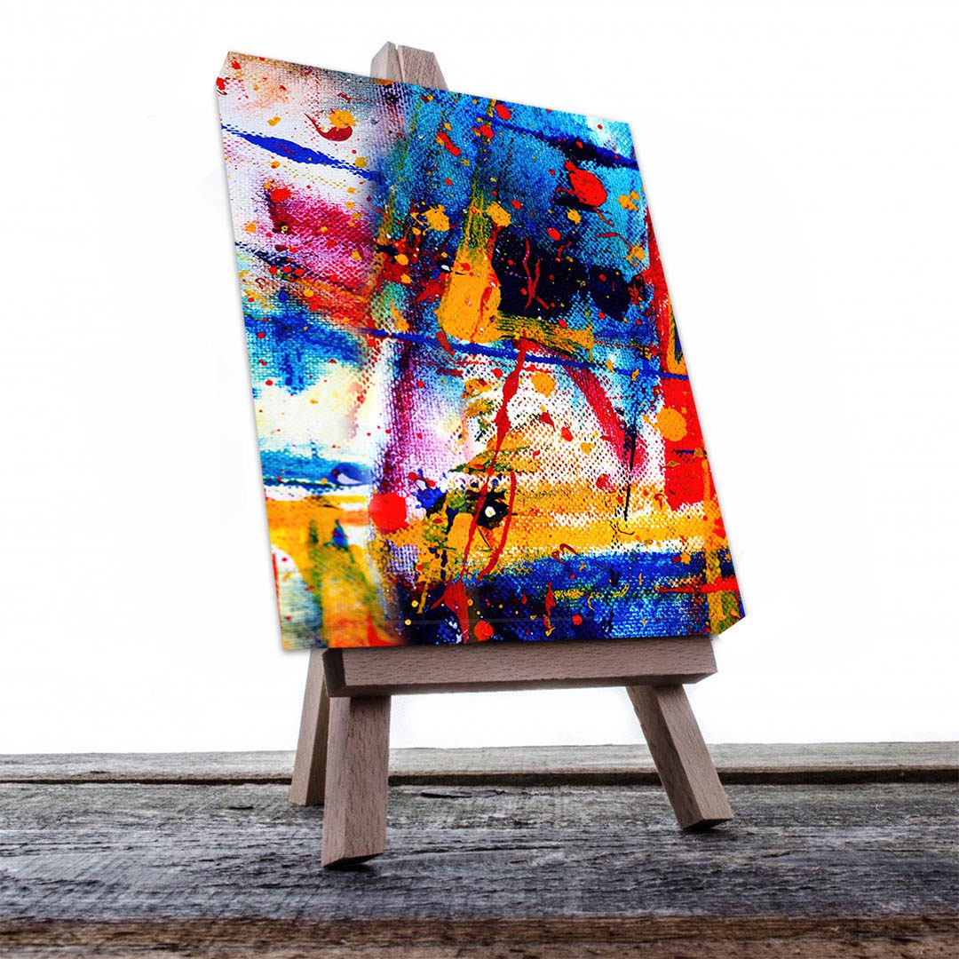 Cuadro Decorativo Abstracto Estilo Oleo #14V 60 X 40