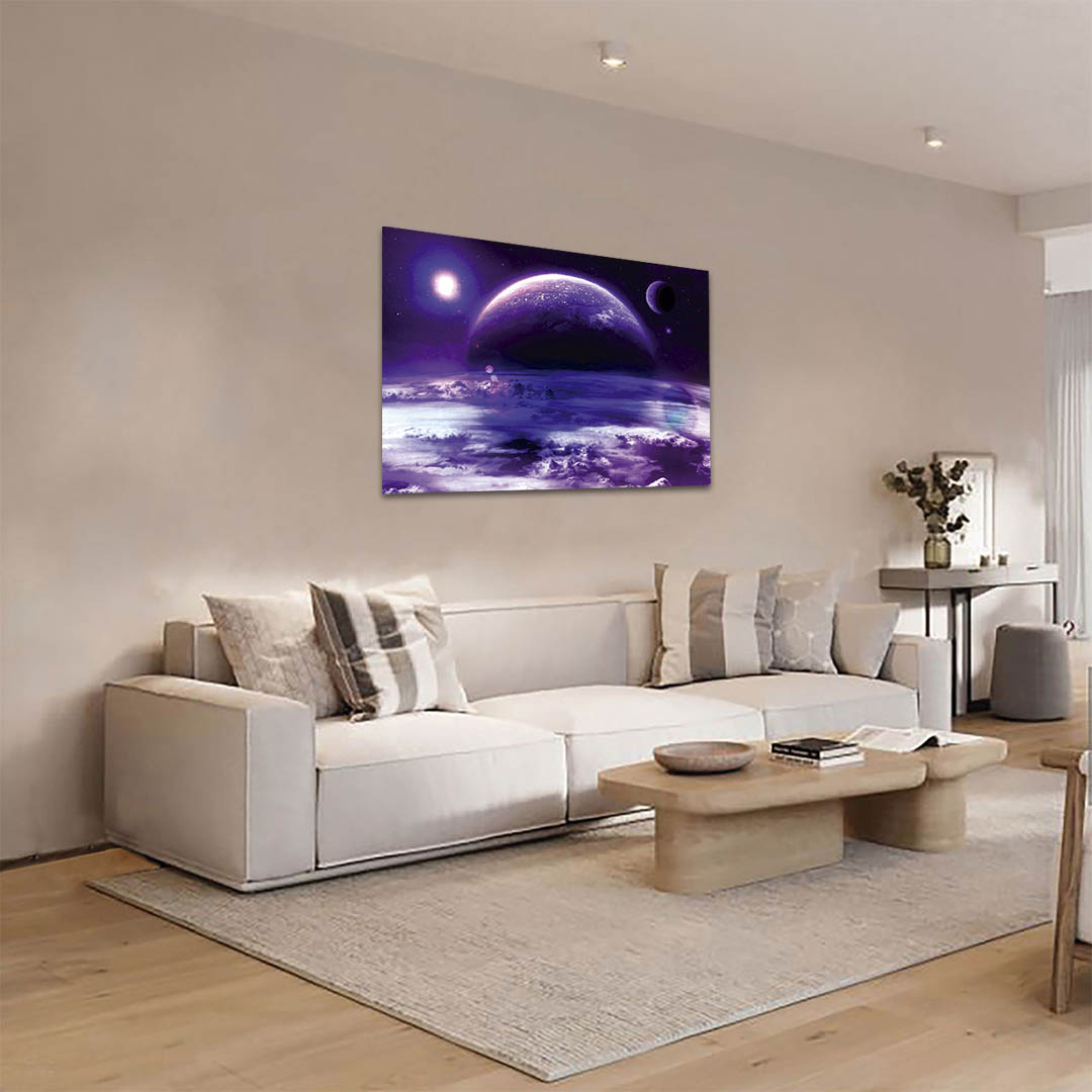 Cuadro Decorativo Sci-Fi de Planetas #52 60 X 40