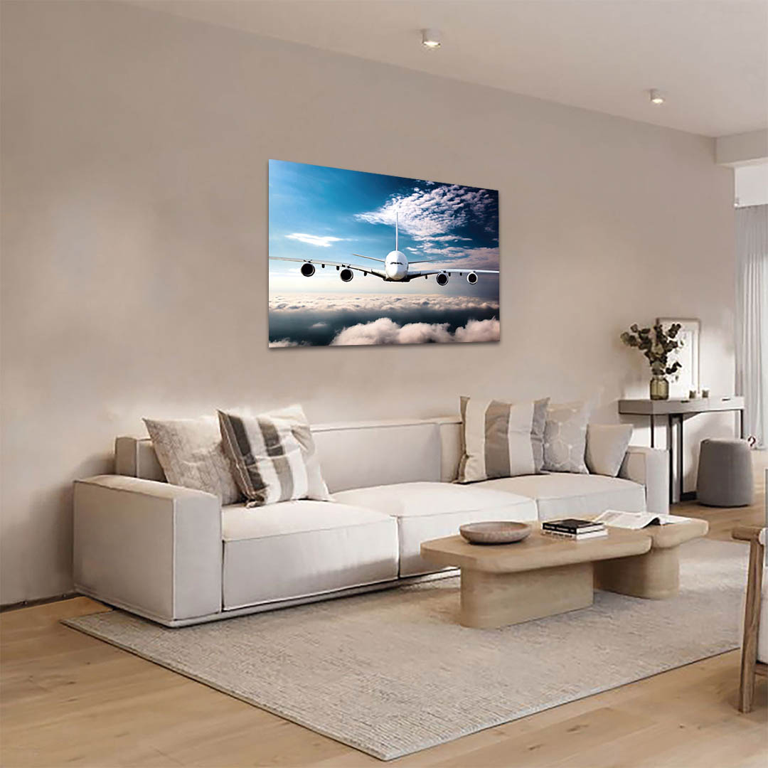 Cuadro Decorativo Avión #18 90 X 60