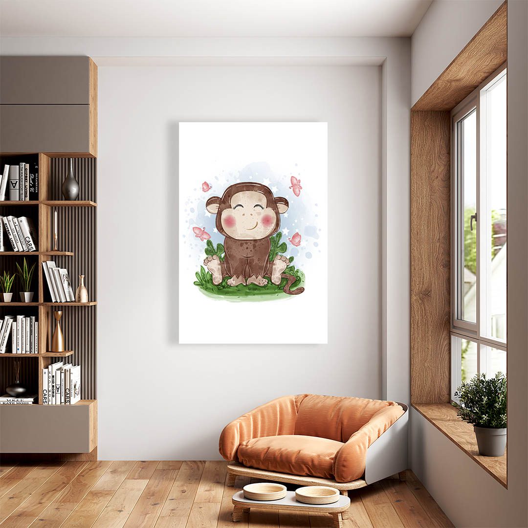 Cuadro Decorativo Infantil Changuito #40 60 X 40