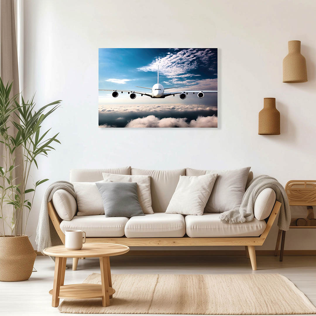 Cuadro Decorativo Avión #18 90 X 60