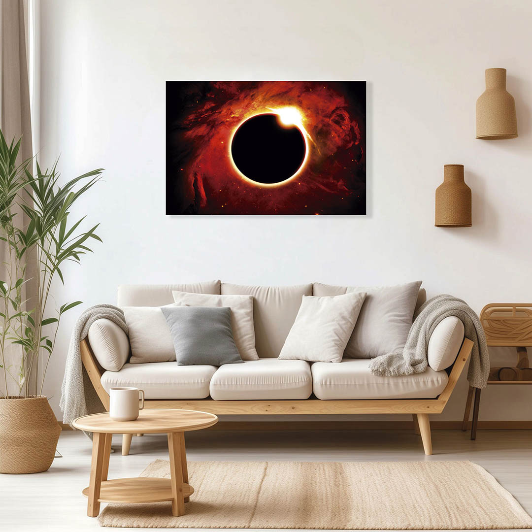 Cuadro Decorativo Sci-Fi Eclipse #48 60 X 40