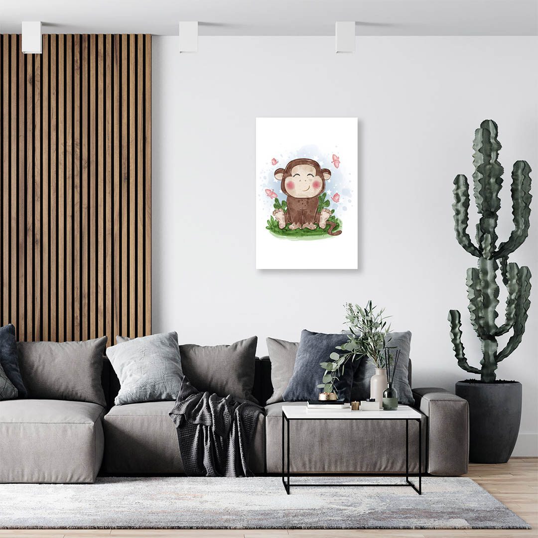 Cuadro Decorativo Infantil Changuito #40 60 X 40