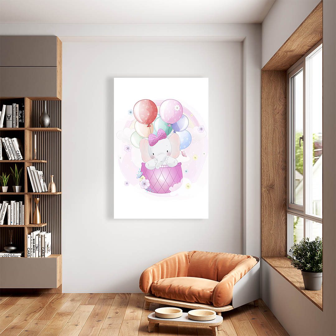 Cuadro Decorativo Elefante #63 60 X 40