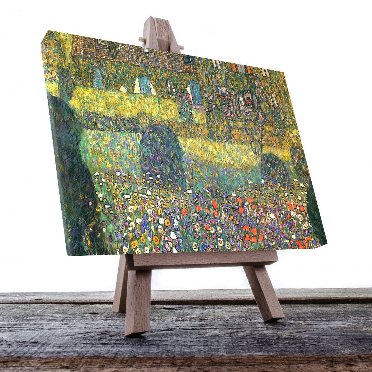 Cuadro Decorativo Casa del Guarda Bosques en Weissenbach Gustav Klimt 90 X 60