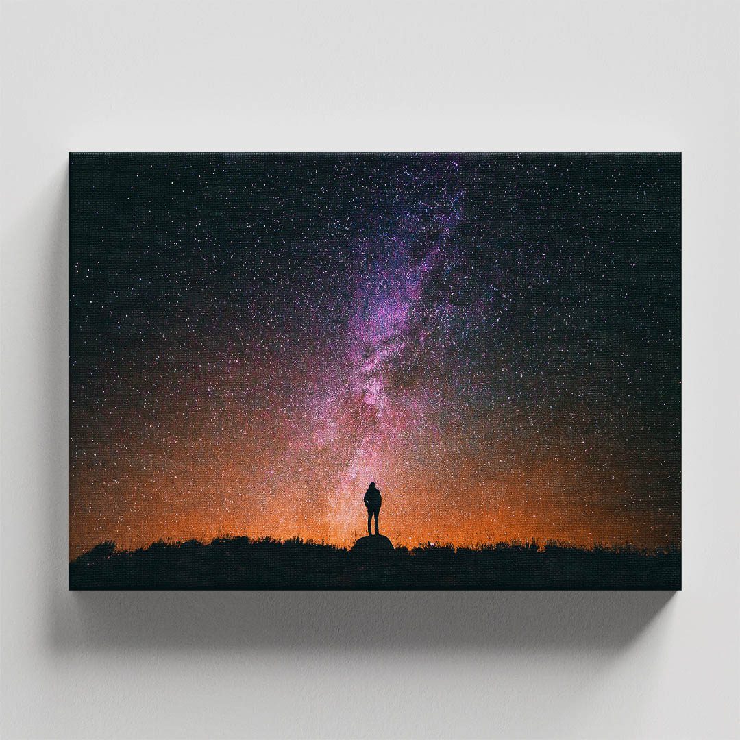 Cuadro Decorativo Contemplado el Universo #21 60 X 40