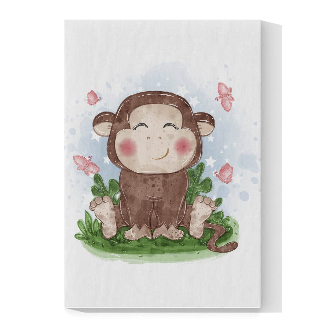 Cuadro Decorativo Infantil Changuito #40 60 X 40