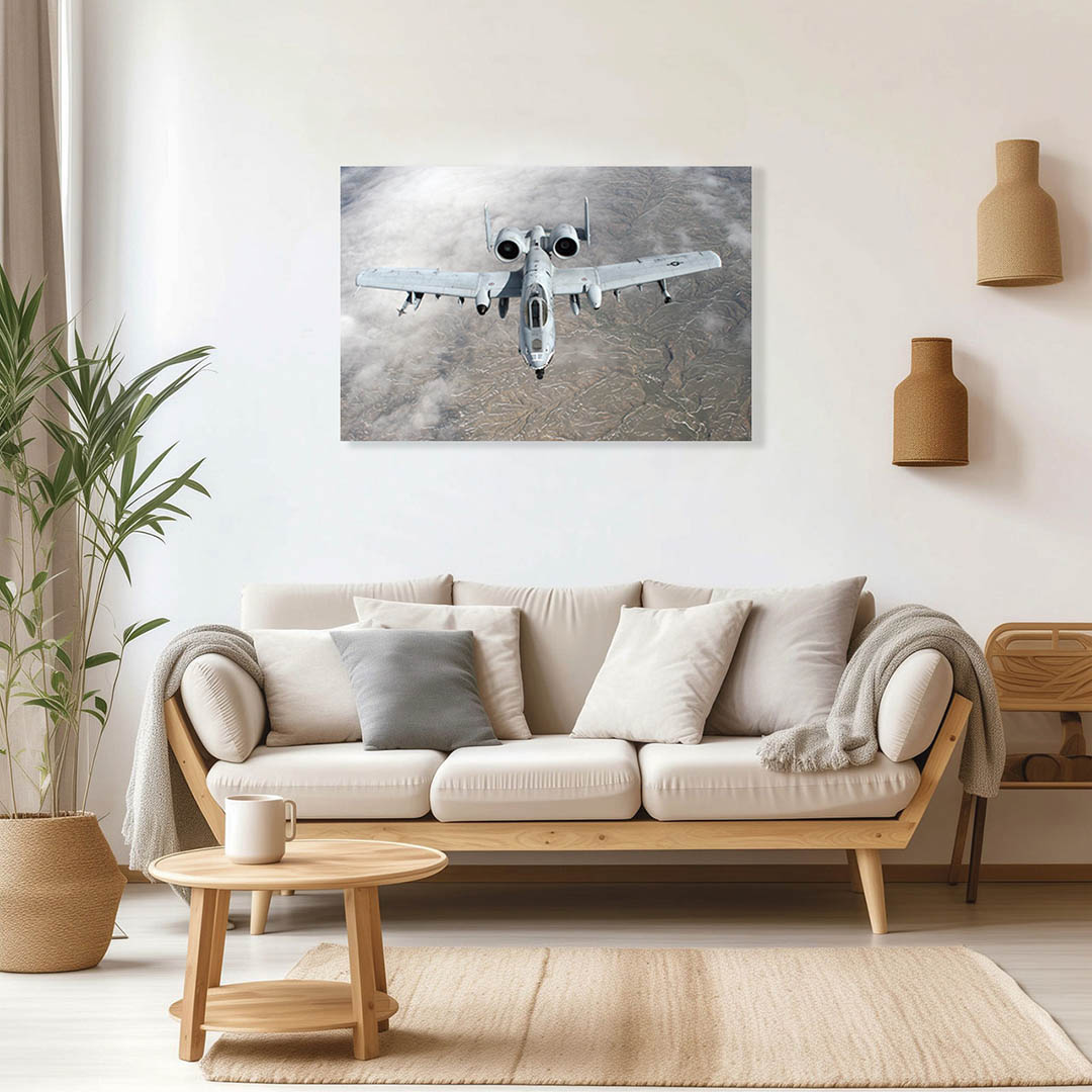 Cuadro Decorativo Avión Jet de Guerra #16 90 X 60