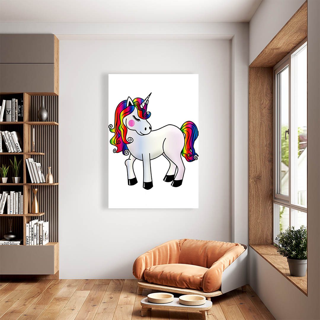 Cuadro Decorativo Unicornio #72 60 X 40