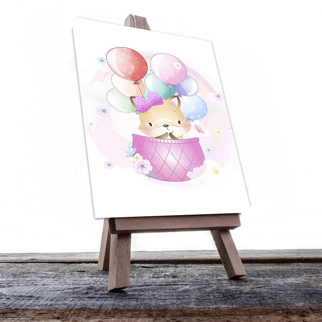 Cuadro Decorativo Zorro #67 60 X 40