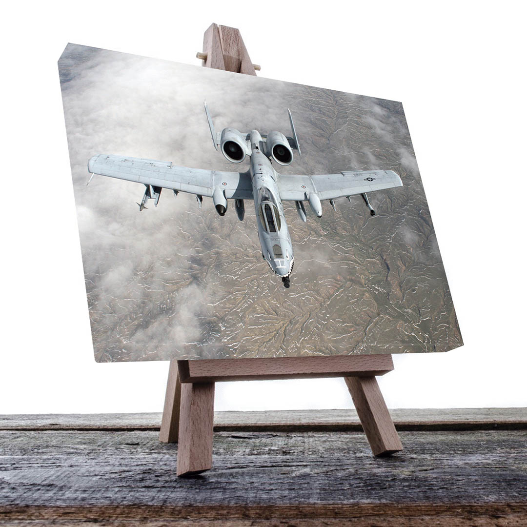 Cuadro Decorativo Avión Jet de Guerra #16 90 X 60