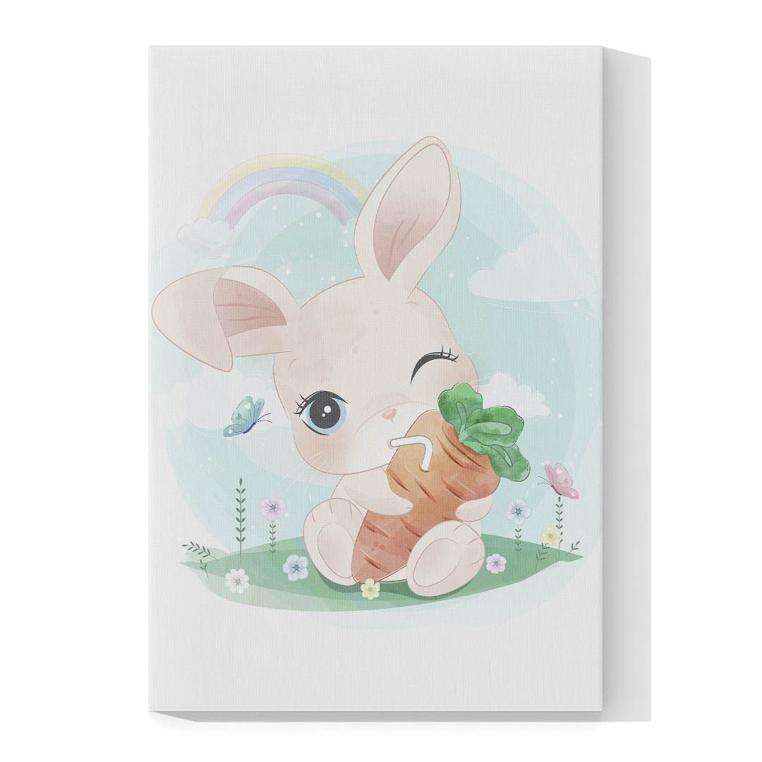 Cuadro Decorativo Infantil Conejo #52 60 X 40