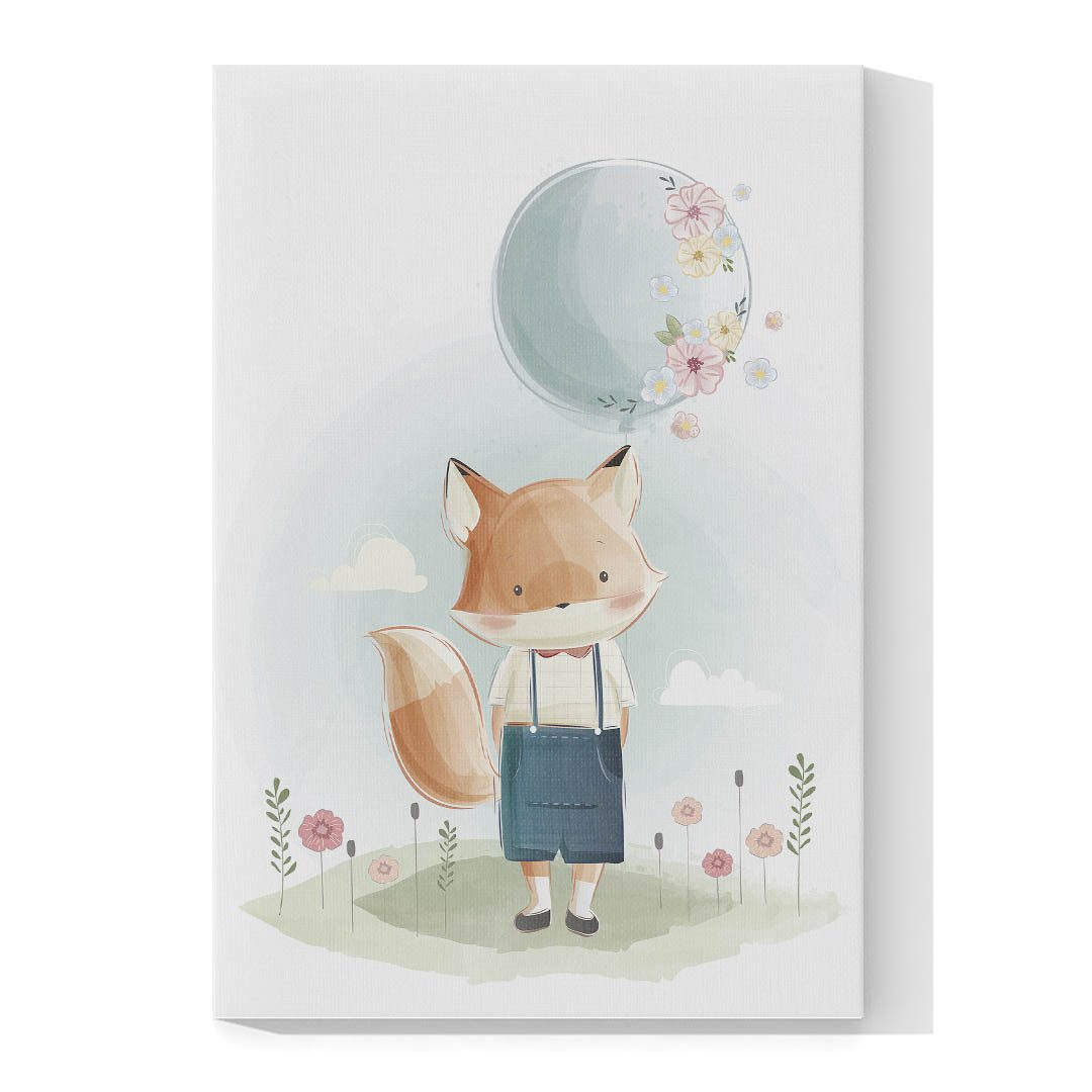 Cuadro Decorativo Zorro #62 60 X 40