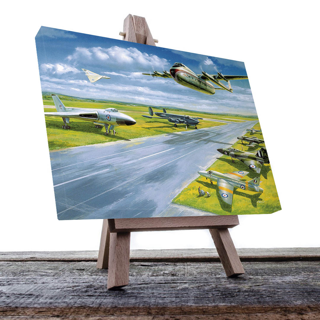 Cuadro Decorativo Aviones de Guerra #13 90 X 60