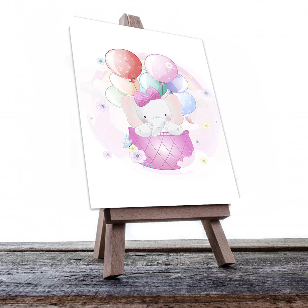 Cuadro Decorativo Elefante #63 60 X 40