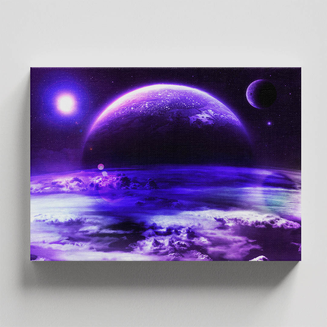 Cuadro Decorativo Sci-Fi de Planetas #52 60 X 40