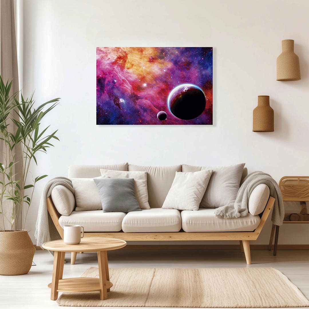 Cuadro Decorativo Sci-Fi de la Galaxia #58 60 X 40