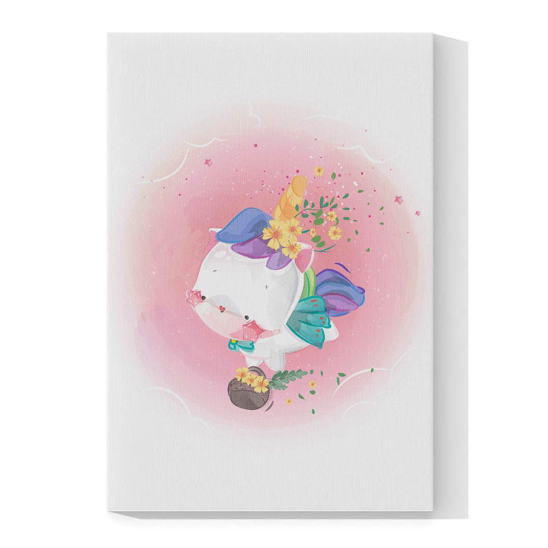 Cuadro Decorativo Infantil Gatito #55 60 X 40