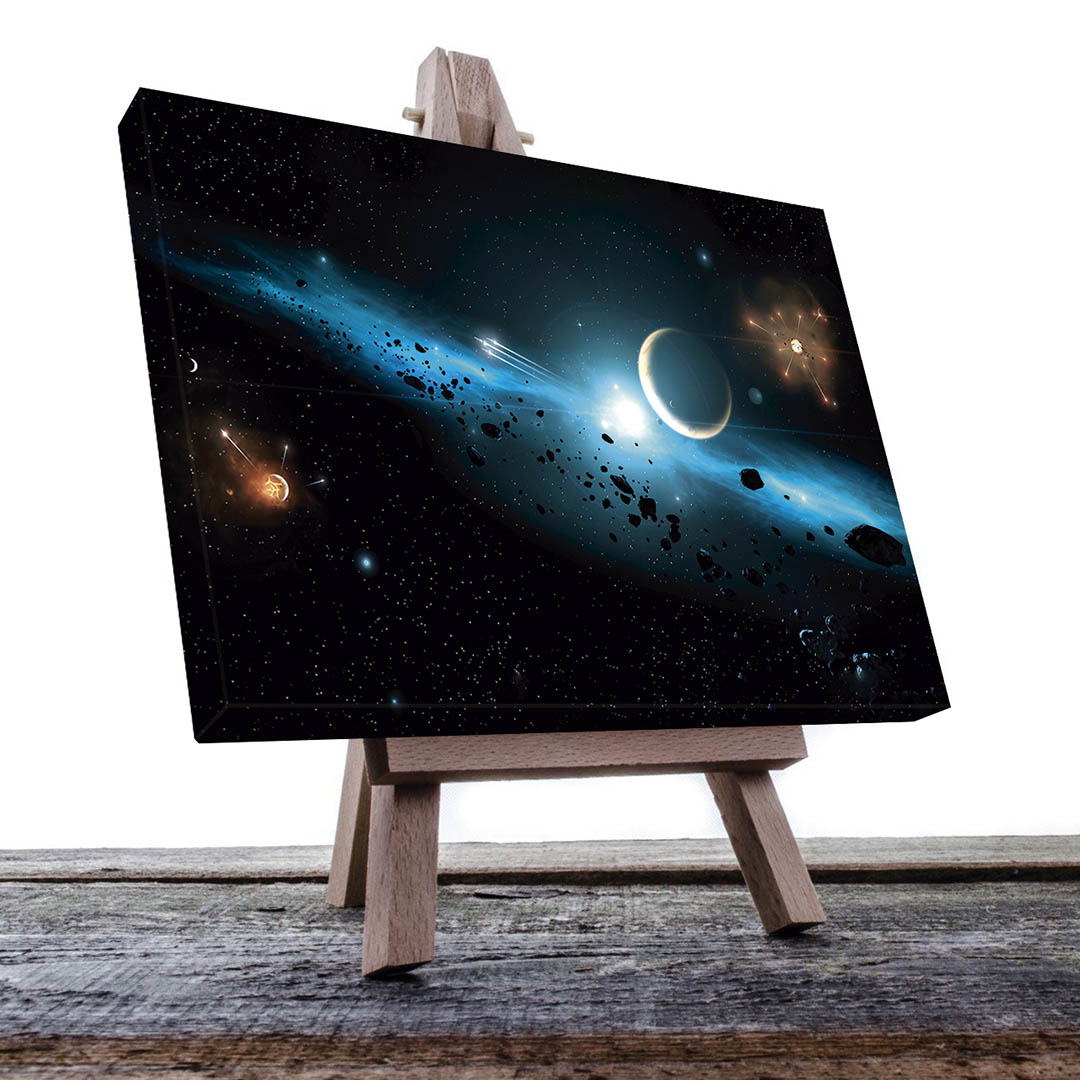 Cuadro Decorativo del Espcacio y Universo #10 120 X 60