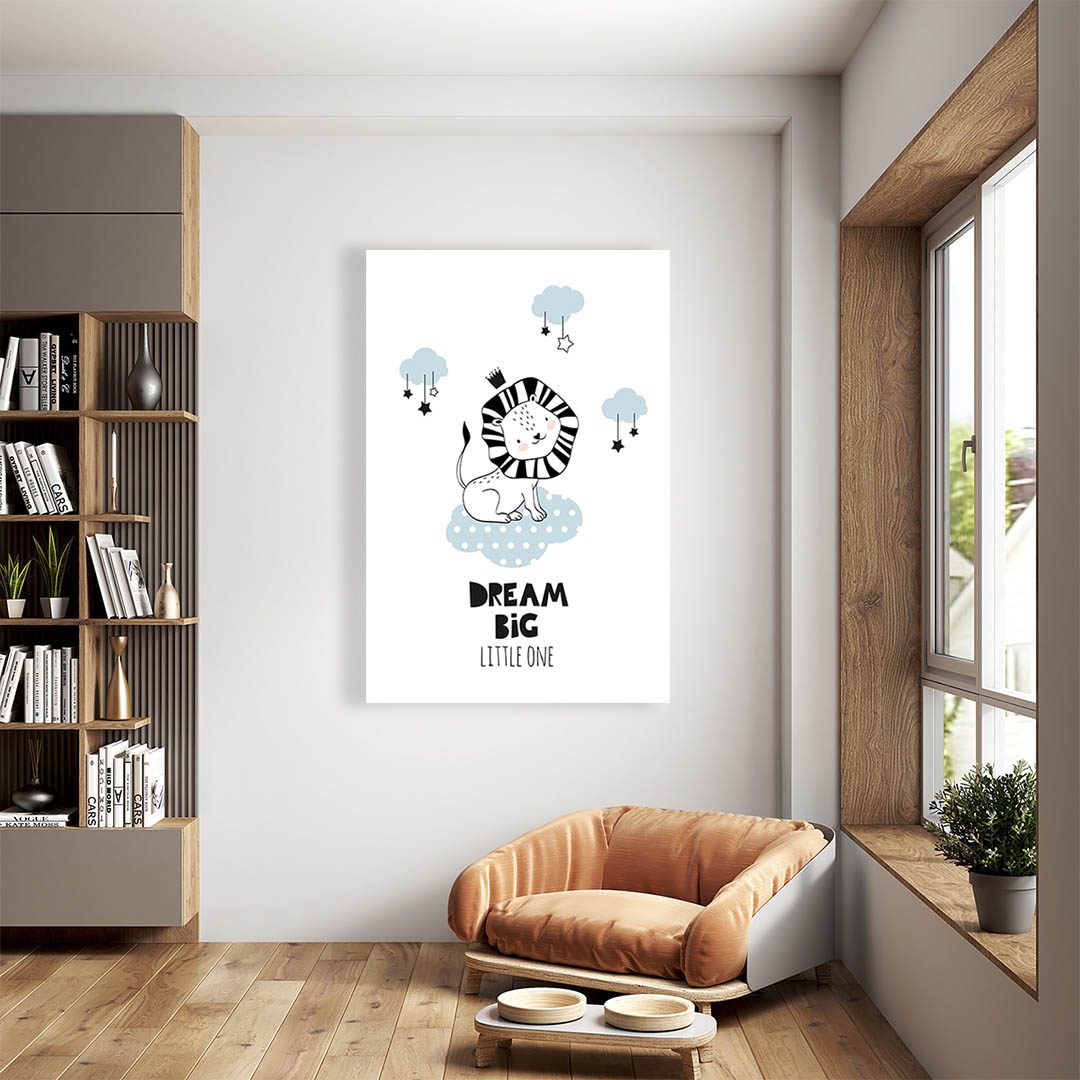 Cuadro Decorativo Infantil León #27 120 X 60