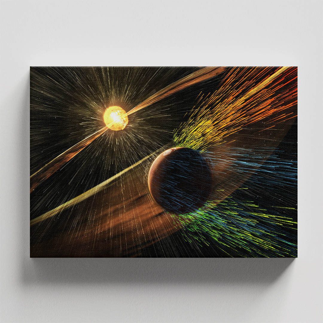 Cuadro Decorativo del Espcacio y Universo #05 120 X 60