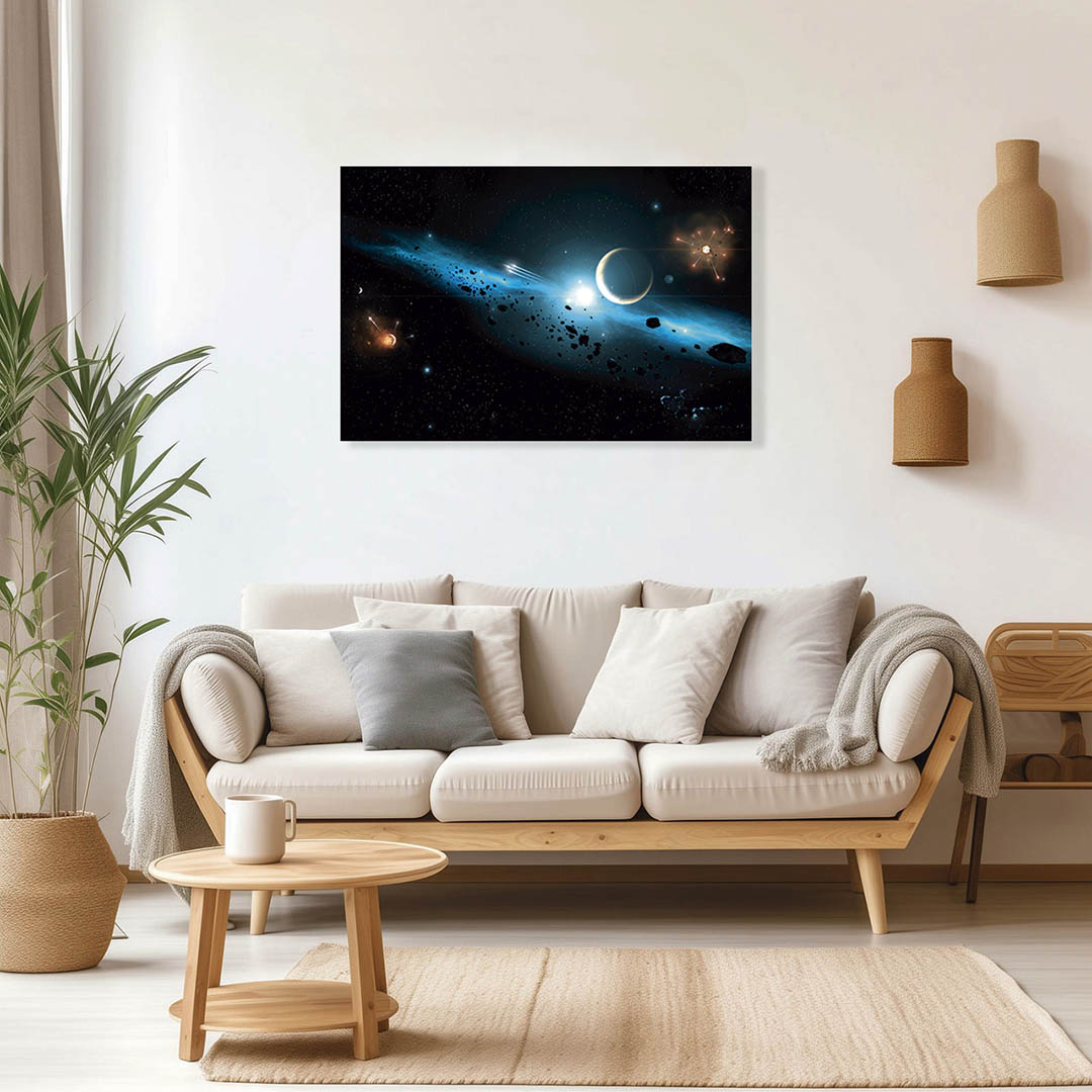 Cuadro Decorativo del Espcacio y Universo #10 120 X 60