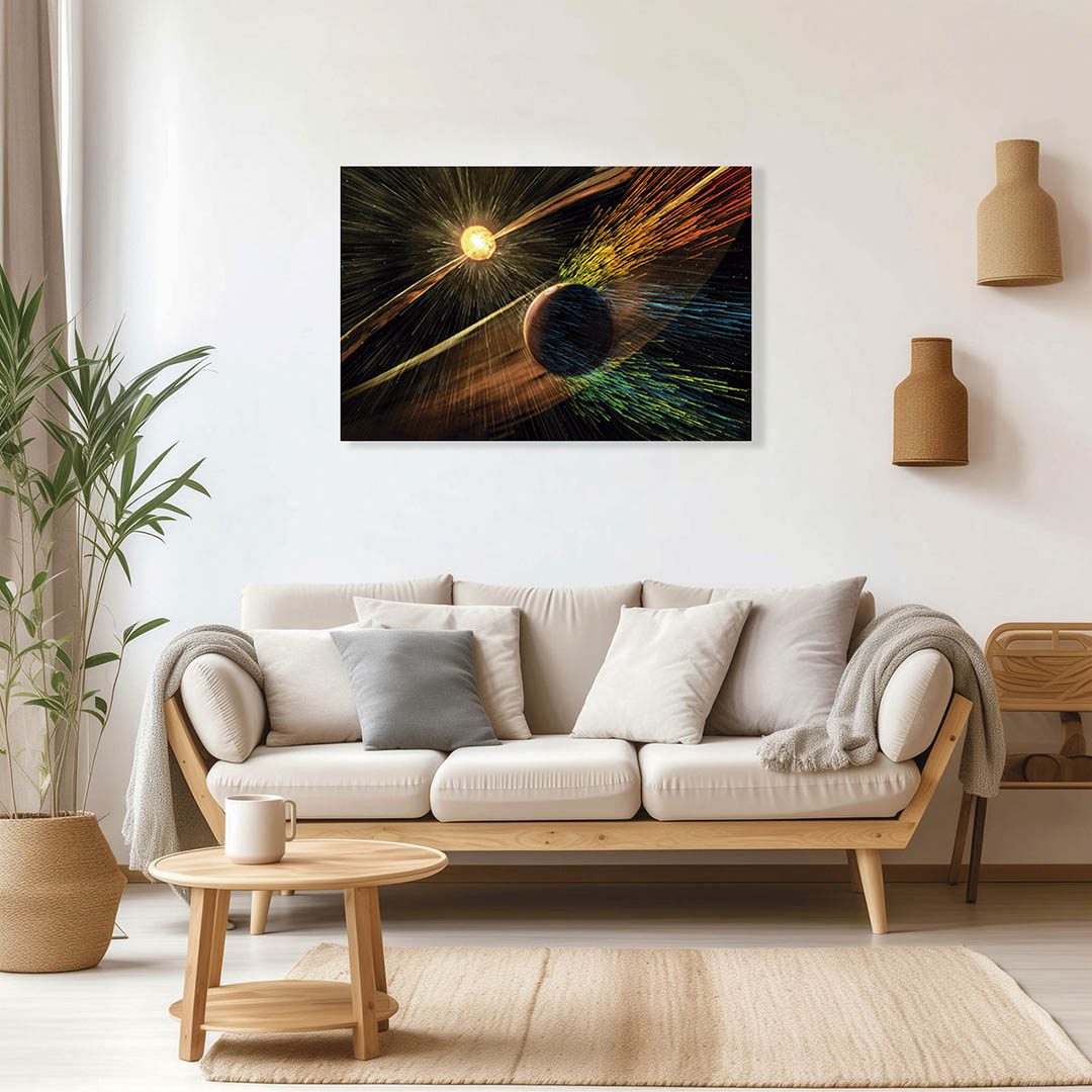 Cuadro Decorativo del Espcacio y Universo #05 120 X 60