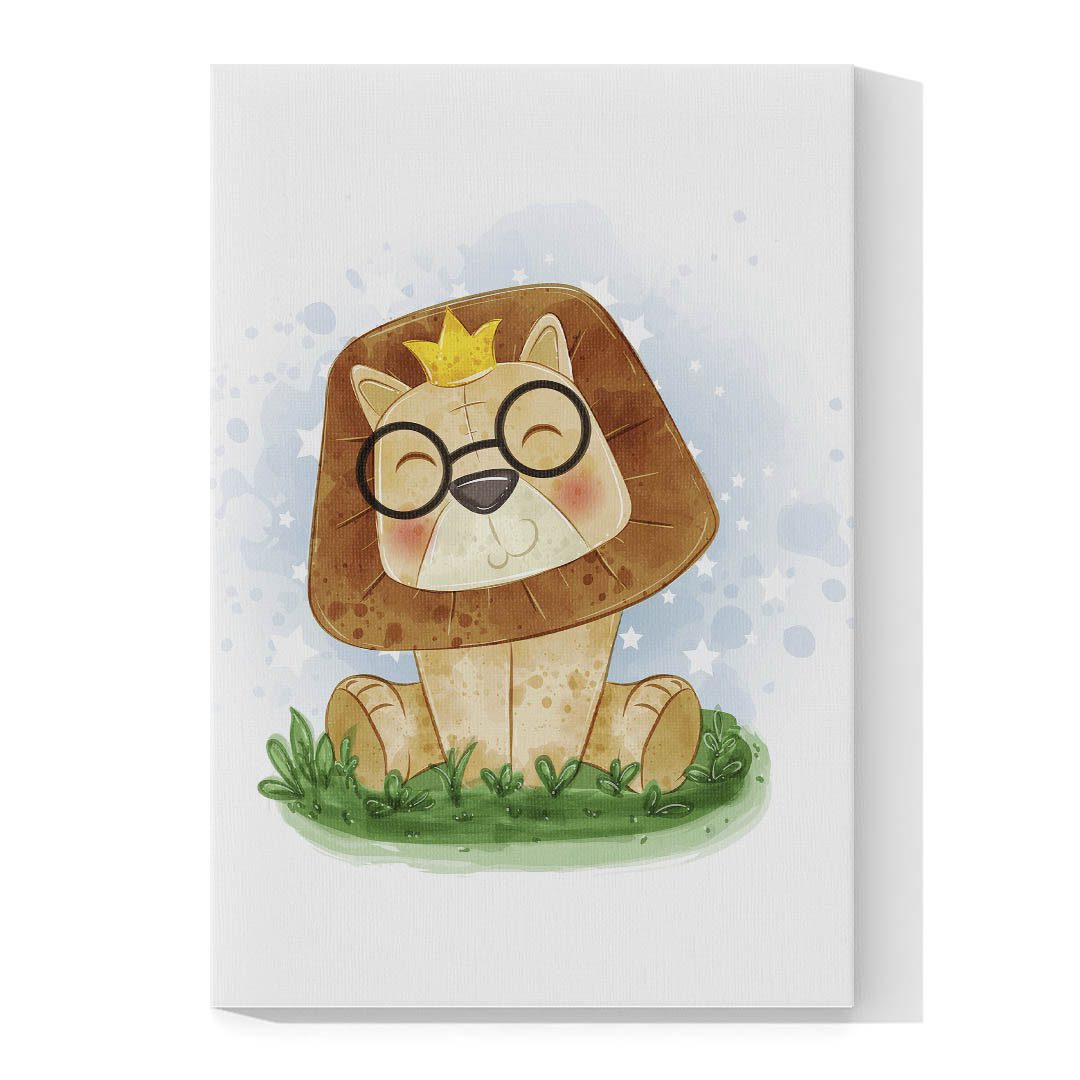 Cuadro Decorativo Infantil León #38 120 X 60