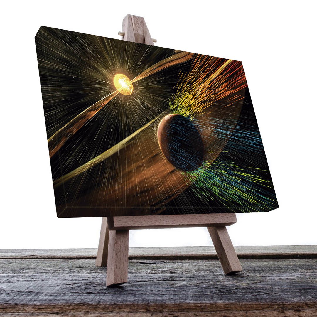 Cuadro Decorativo del Espcacio y Universo #05 120 X 60