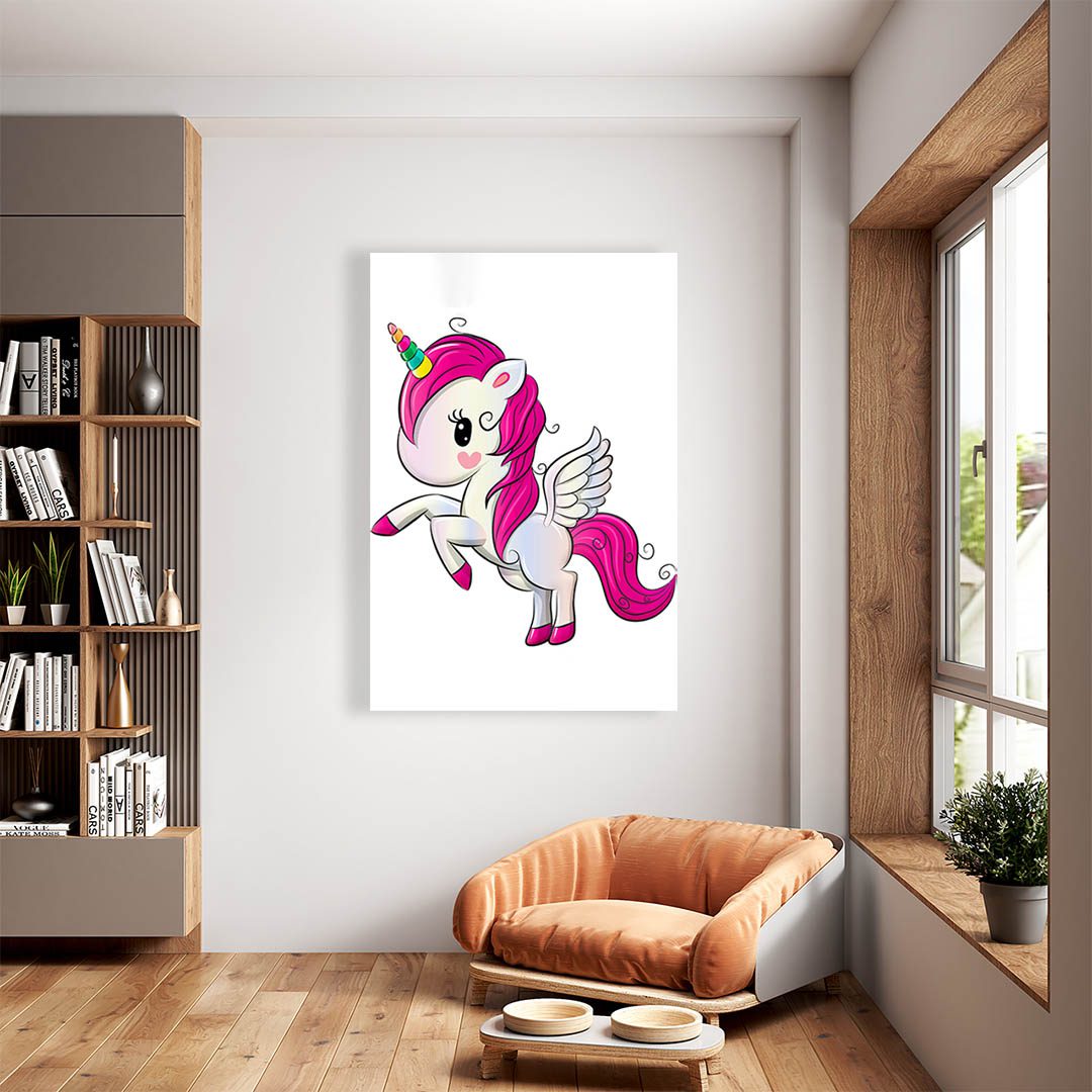 Cuadro Decorativo Unicornio #71 120 X 60