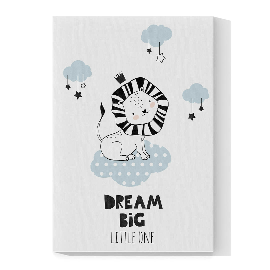 Cuadro Decorativo Infantil León #27 120 X 60