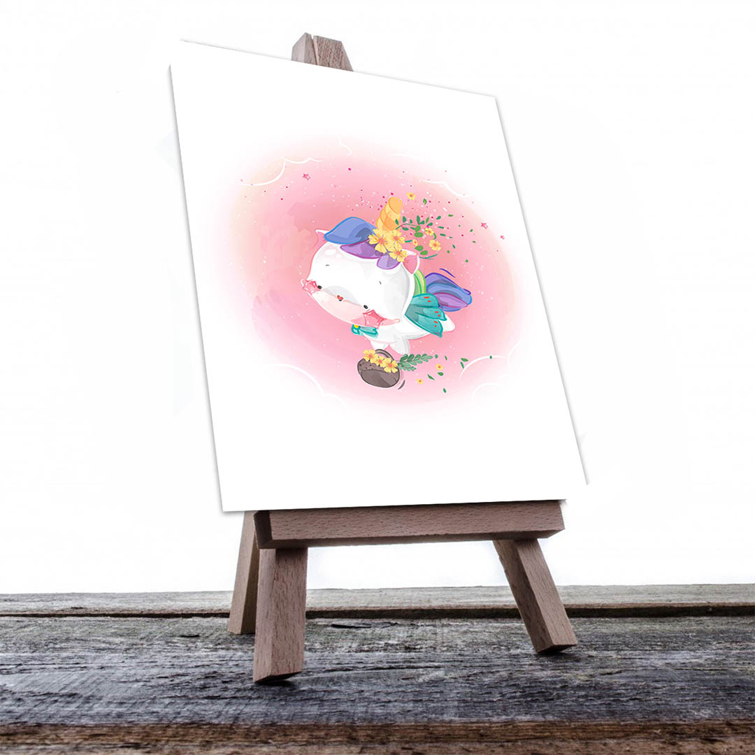 Cuadro Decorativo Infantil Gatito #55 120 X 60