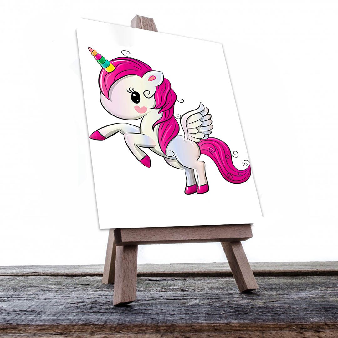 Cuadro Decorativo Unicornio #71 120 X 60