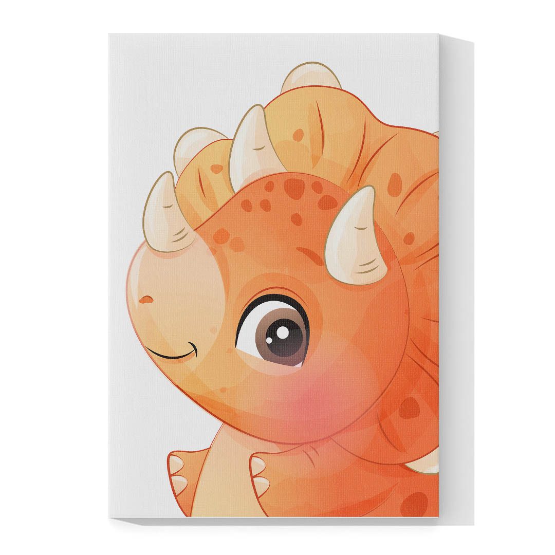 Cuadro Decorativo Infantil de Dinosaurios #03 120 X 60