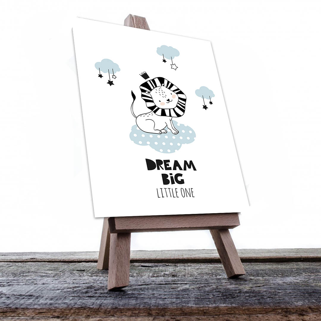 Cuadro Decorativo Infantil León #27 120 X 60