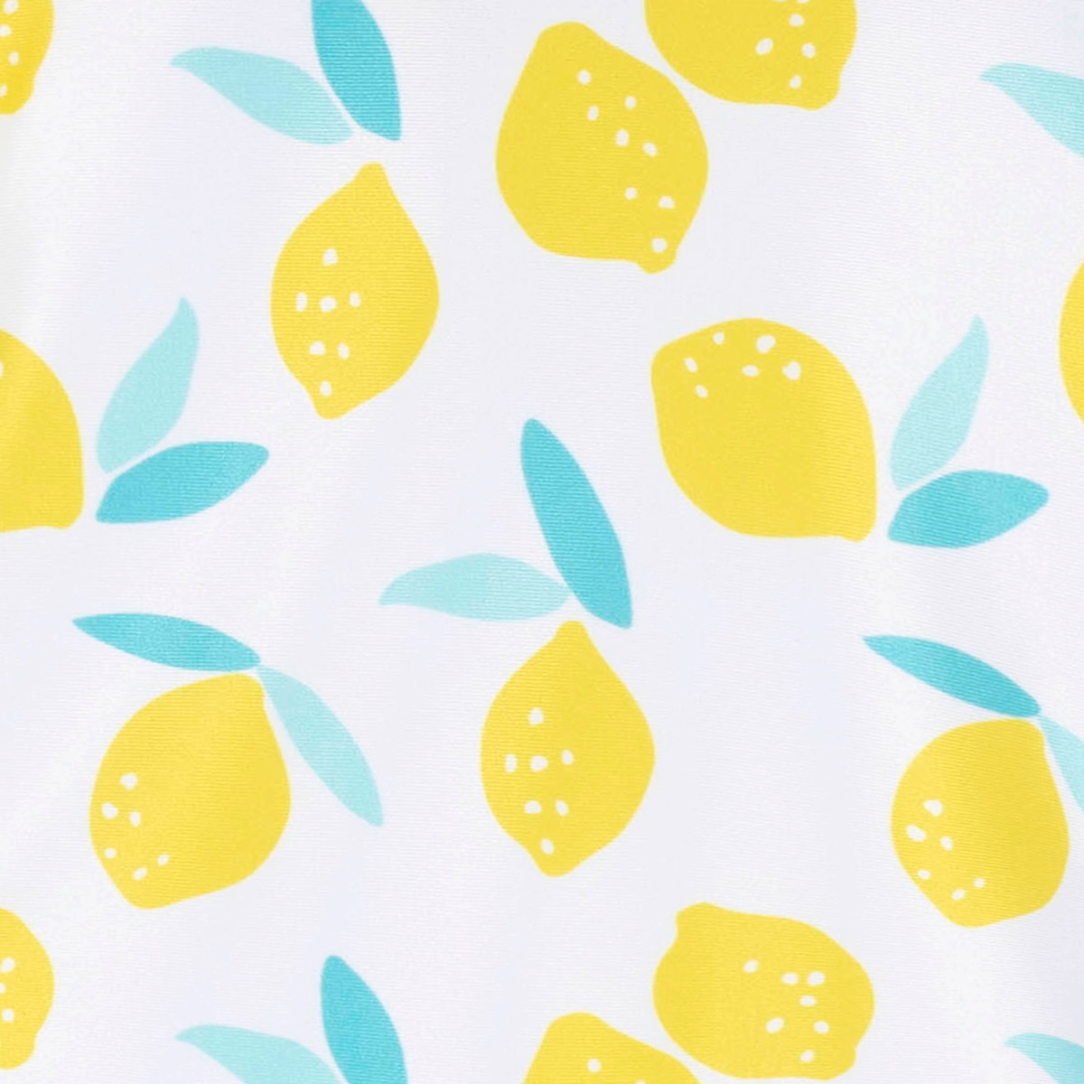 Traje de baño Gerber blanco diseño limones