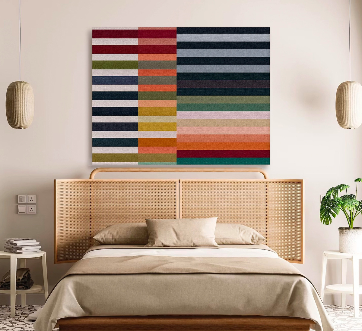 Cuadros Grandes Modernos Coloridos Modernos Abstracto Canvas