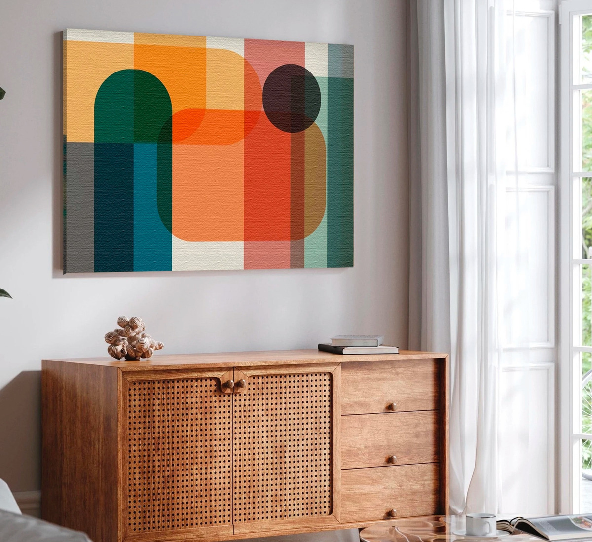 Cuadros Grandes Modernos Coloridos Modernos Abstracto Canvas