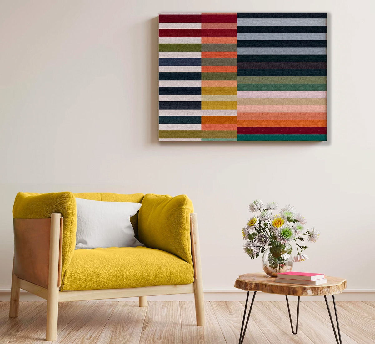 Cuadros Grandes Modernos Coloridos Modernos Abstracto Canvas