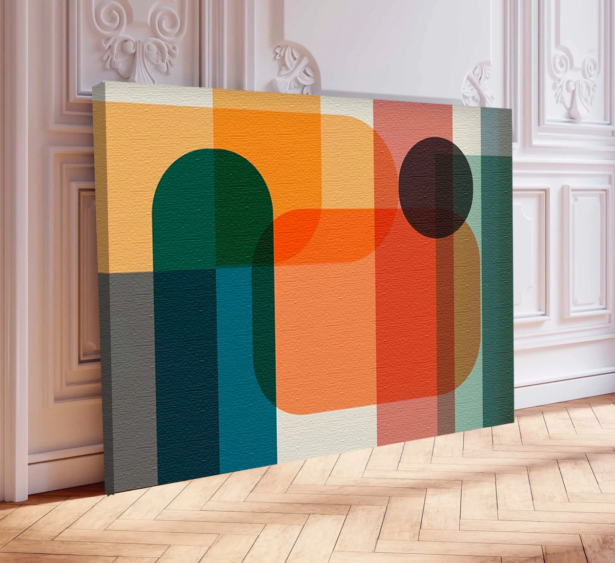 Cuadros Grandes Modernos Coloridos Modernos Abstracto Canvas