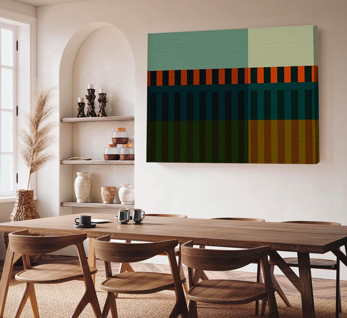 Cuadros Grandes Modernos Coloridos Modernos Abstracto Canvas