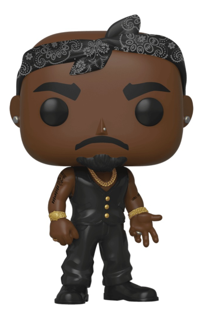 Tupac Vest with Bandana Funko Pop! Vinyl Figure #158