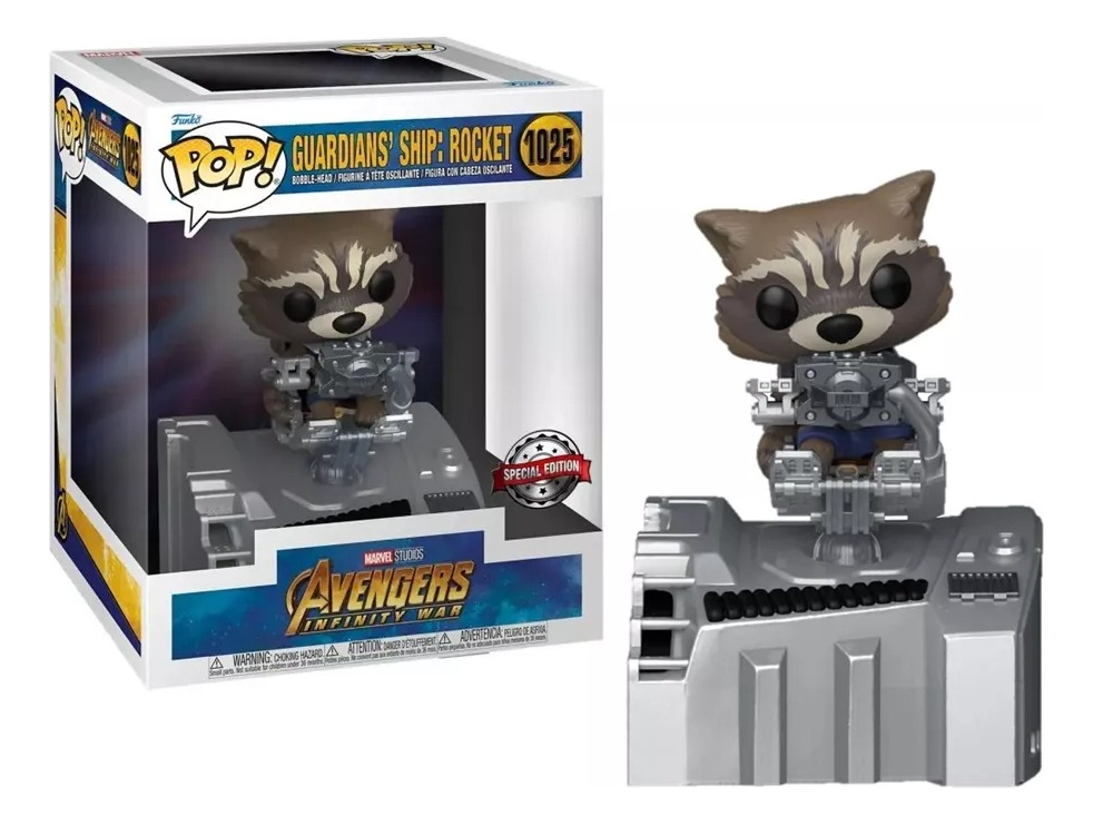 Funko Pop! Marvel-GOTG Ship-Rocket # 1025