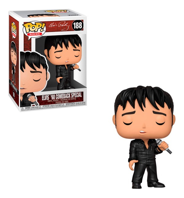 Funko Pop! Elvis - '68 Comeback Special # 188
