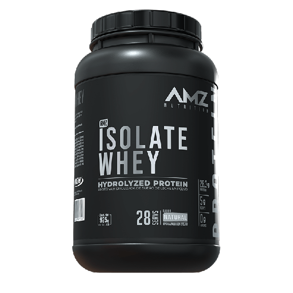 Isolate Whey Natural 28 Serv | Proteína Aislada e Hidrolizada Pura