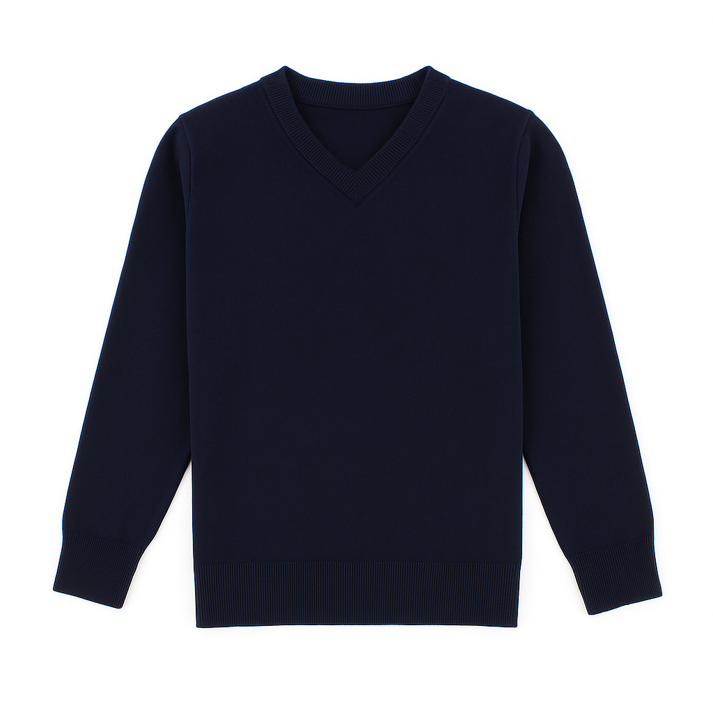 Vestido para Niña Chicos Olé 4006 Color Azul Con Puntos Blancos